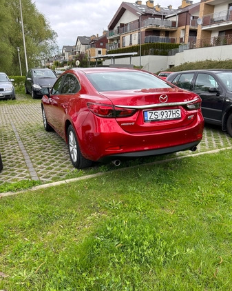 Mazda 6 cena 83000 przebieg: 90000, rok produkcji 2017 z Szczecin małe 16